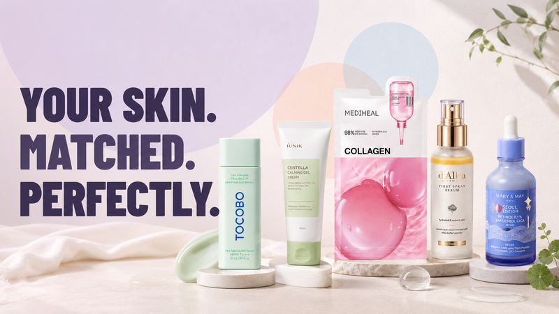 Find Your Skin Match — The Right K-Beauty for Your Skin Type