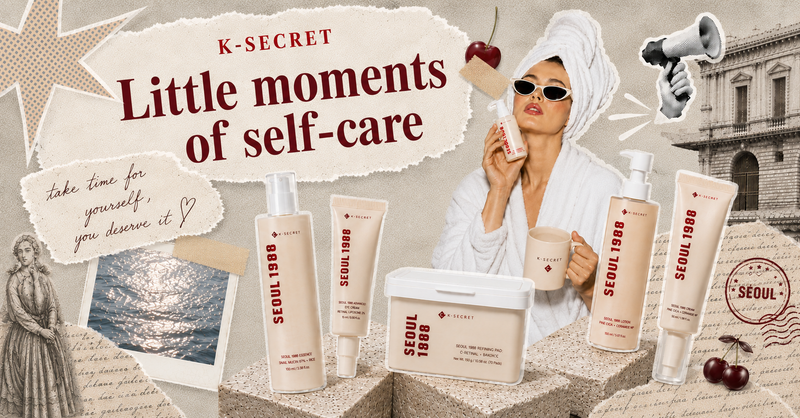 K-SECRET | Little Moments of Self-Care — The Seoul 1988 Collection