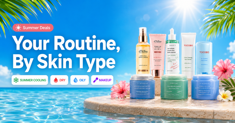 Your K-Beauty Routine, By Skin Type