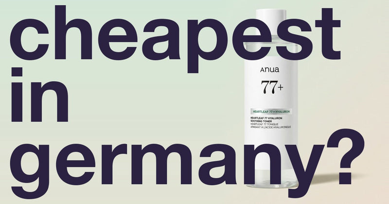 Where Is the Anua Heartleaf 77 Hyaluron Soothing Toner Cheapest in Germany?