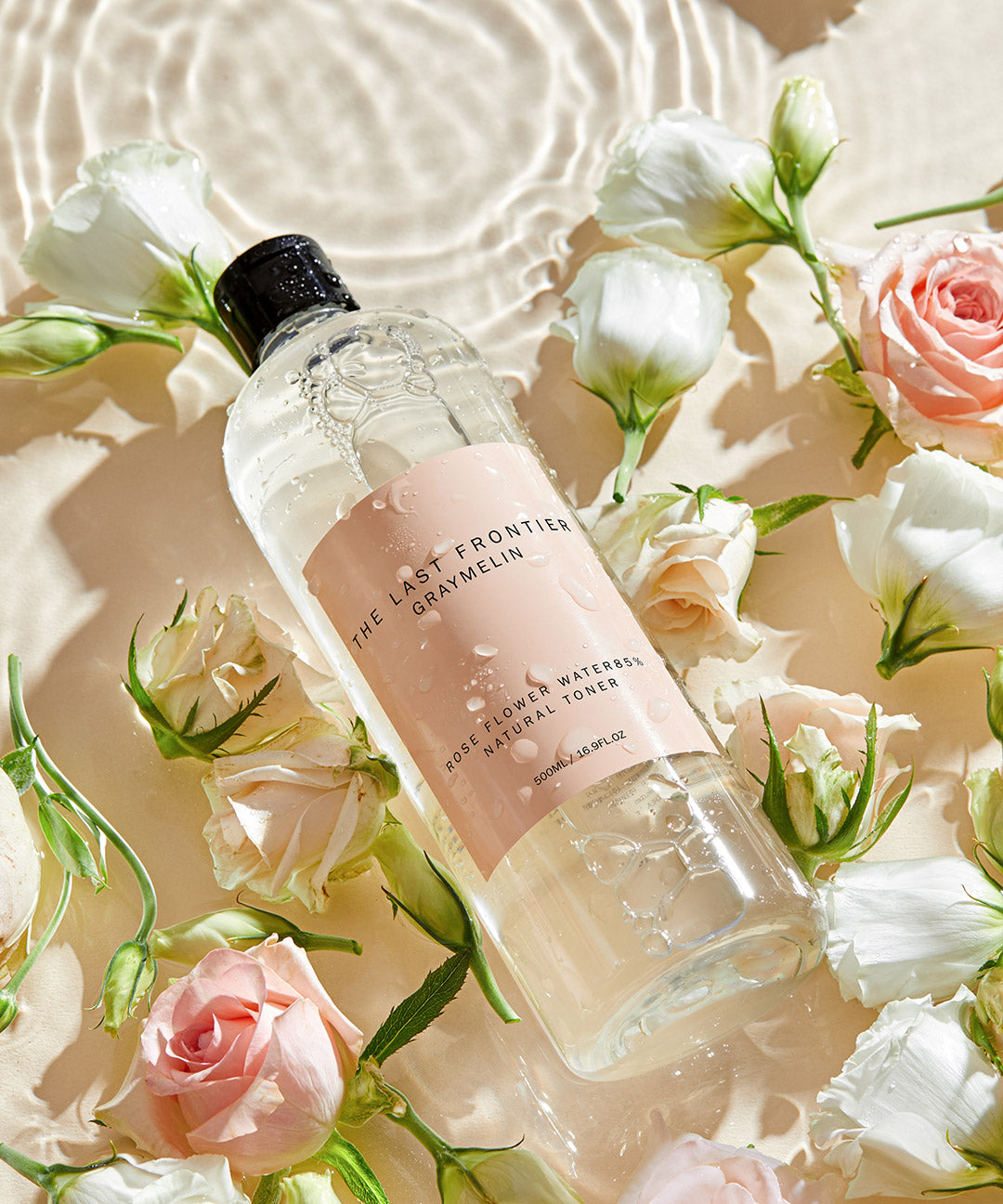 piyonna Rose Flower Water 85 Natural Toner 500ml Soins visage Toner Lotion tonique