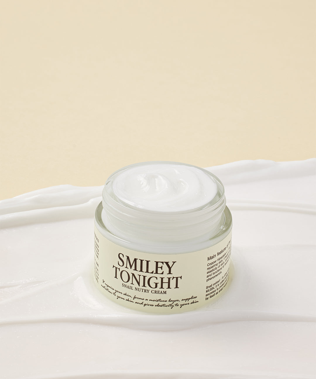 piyonna Smiley Tonight Snail Nutri Cream 50g Soins visage Crème