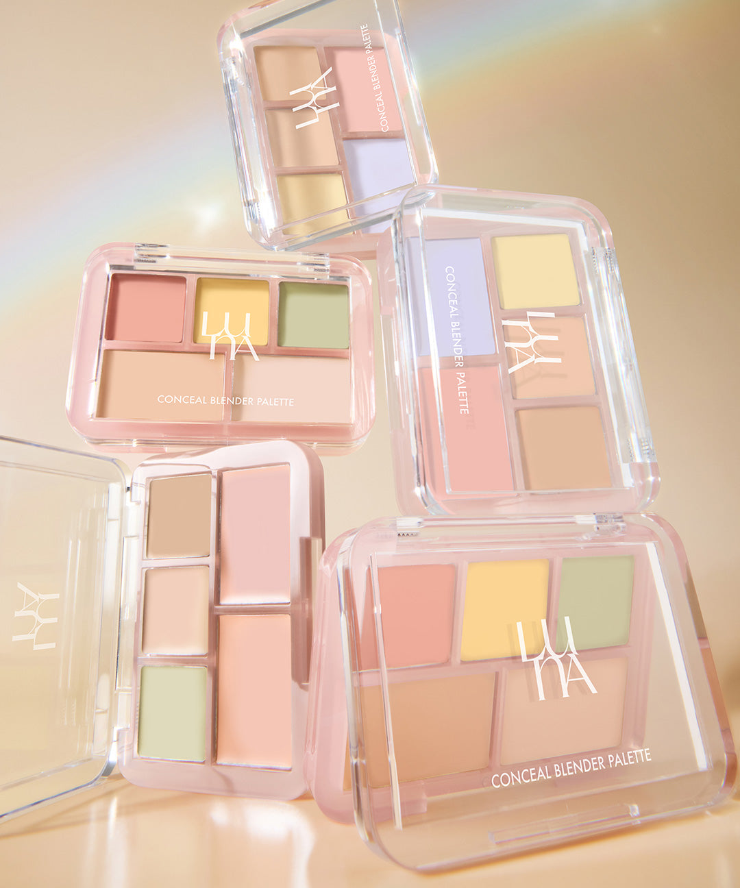 piyonna NEW Color Conceal Blender Palette Maquillage Teint Correcteur