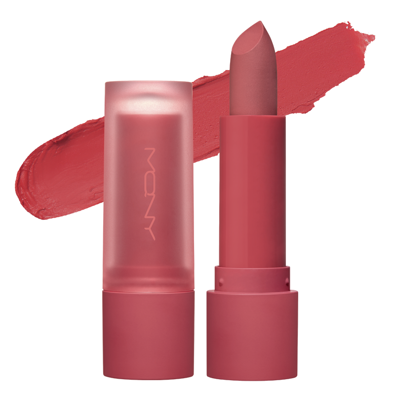 piyonna MACQUEEN NEW YORK Powder Matte Lipstick 6 Colors / Soft Slim Matte Lipstick Makeup Lip Makeup Lipstick
