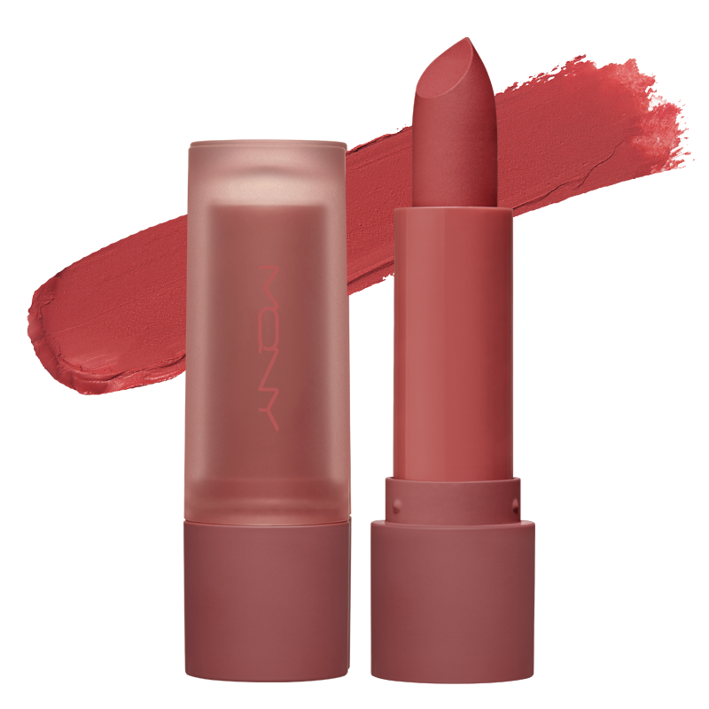 piyonna MACQUEEN NEW YORK Powder Matte Lipstick 6 Colors / Soft Slim Matte Lipstick Makeup Lip Makeup Lipstick