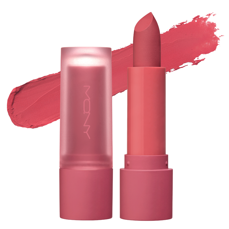 piyonna MACQUEEN NEW YORK Powder Matte Lipstick 6 Colors / Soft Slim Matte Lipstick Makeup Lip Makeup Lipstick