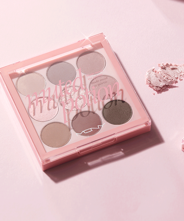 piyonna Shade Mood Eye Palette (9 Colors) – Glitter Makeup, Contour Shades, 4 Textures Makeup Eye Makeup Eye Shadow