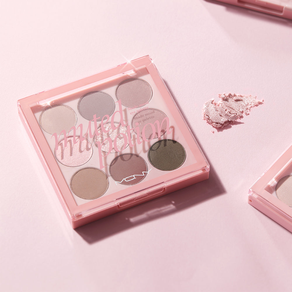 piyonna Shade Mood Eye Palette (9 Colors) – Glitter Makeup, Contour Shades, 4 Textures Makeup Eye Makeup Eye Shadow