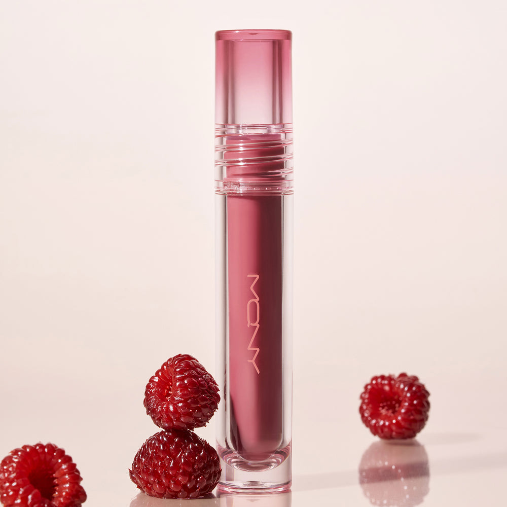 piyonna MACQUEEN NEW YORK Juicy Fit Tint 5 Colors / Long-Lasting Glossy Water Tint / Glow Lip Tint Maquillage Lèvres Encre à lèvres