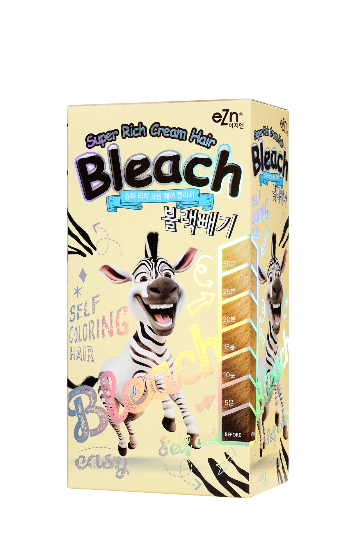 piyonna Easyn Super Rich Cream Hair Bleach 135g Cheveux & Soins corps Soin cheveux Coloration