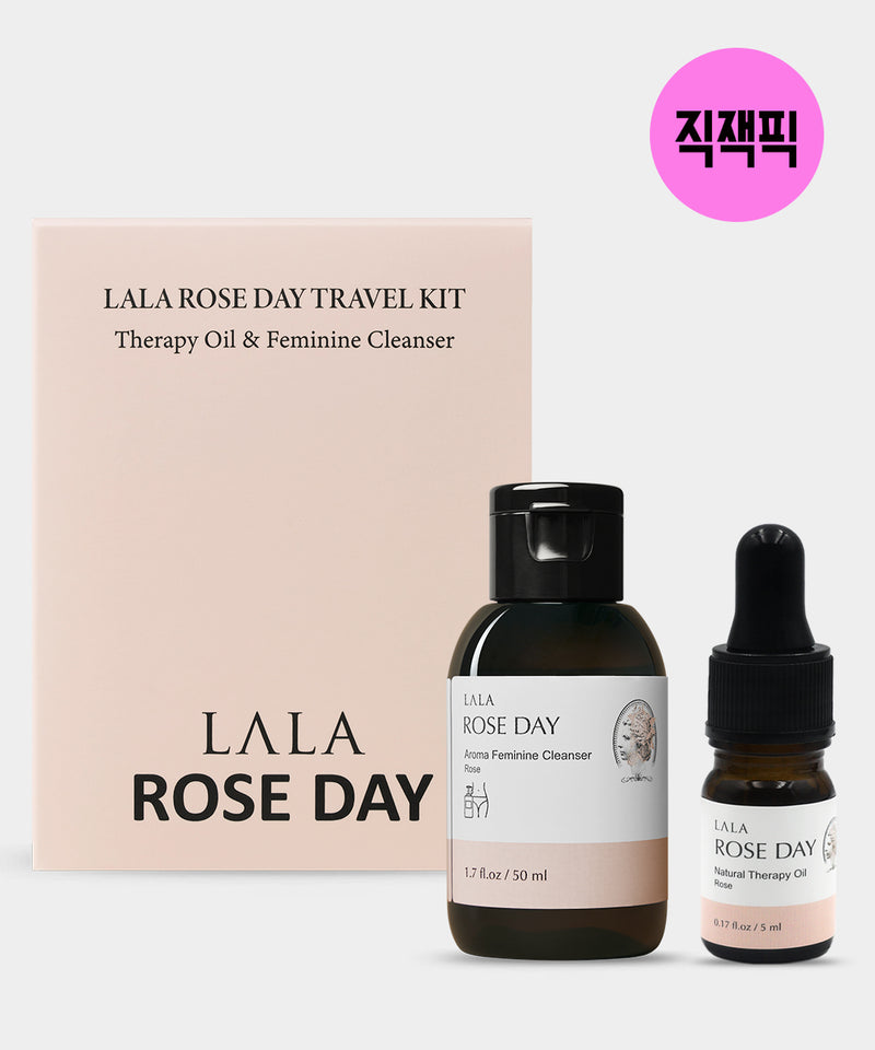 piyonna Lalaroseday Women's Travel Kit Inner Perfume Feminine Wash Hair Body Care Body Care Feminine Wash