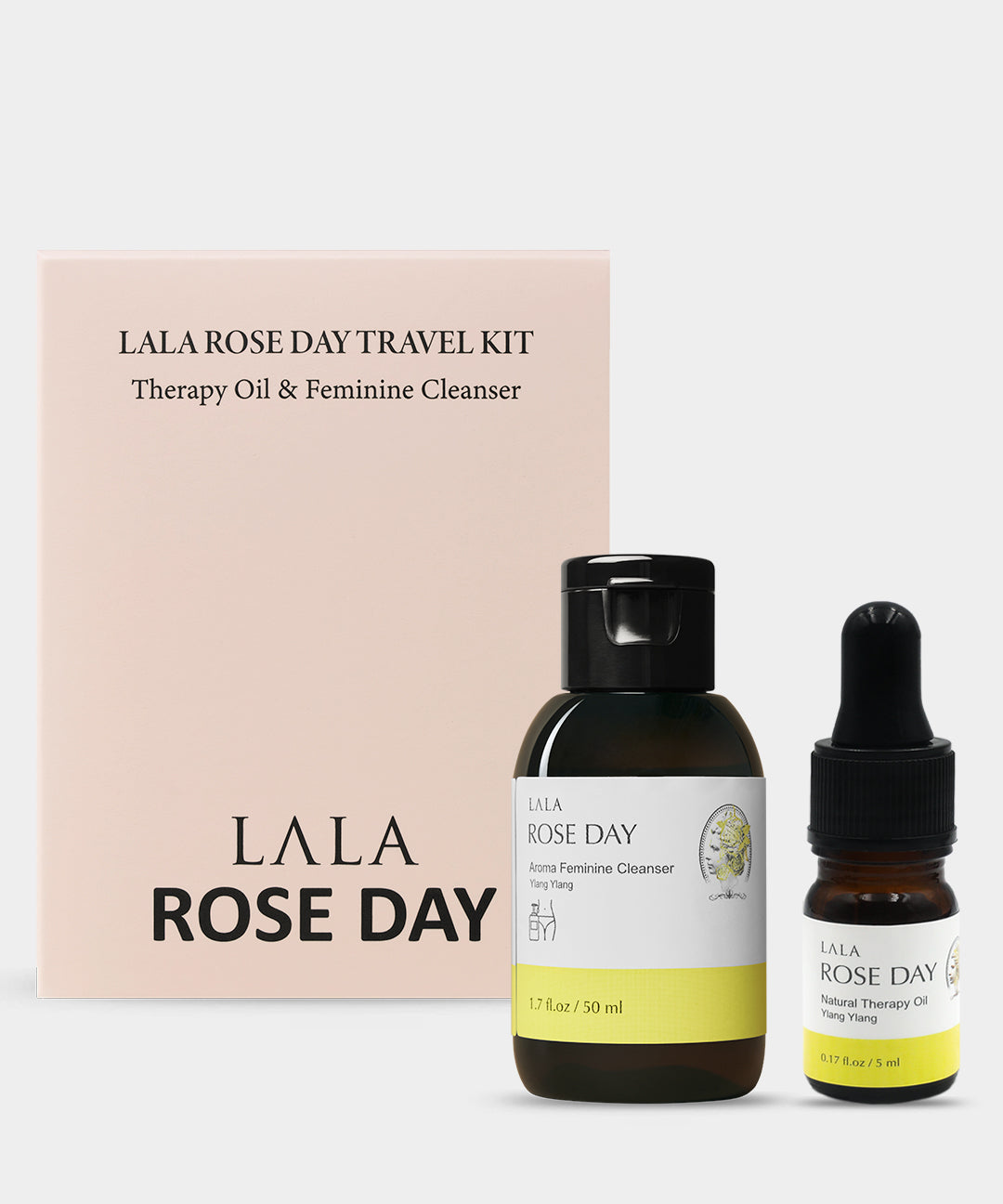 piyonna Lalaroseday Women's Travel Kit Inner Perfume Feminine Wash Cheveux & Soins corps Soin du corps Hygiène intime
