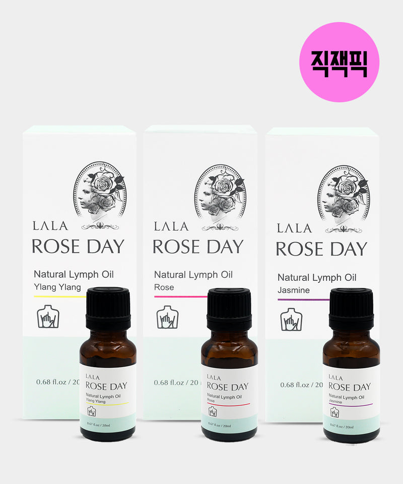 piyonna Lalaroseday Lymphatic Circulation Aroma Massage Oil 20ml Hair Body Care Body Care Body Oil