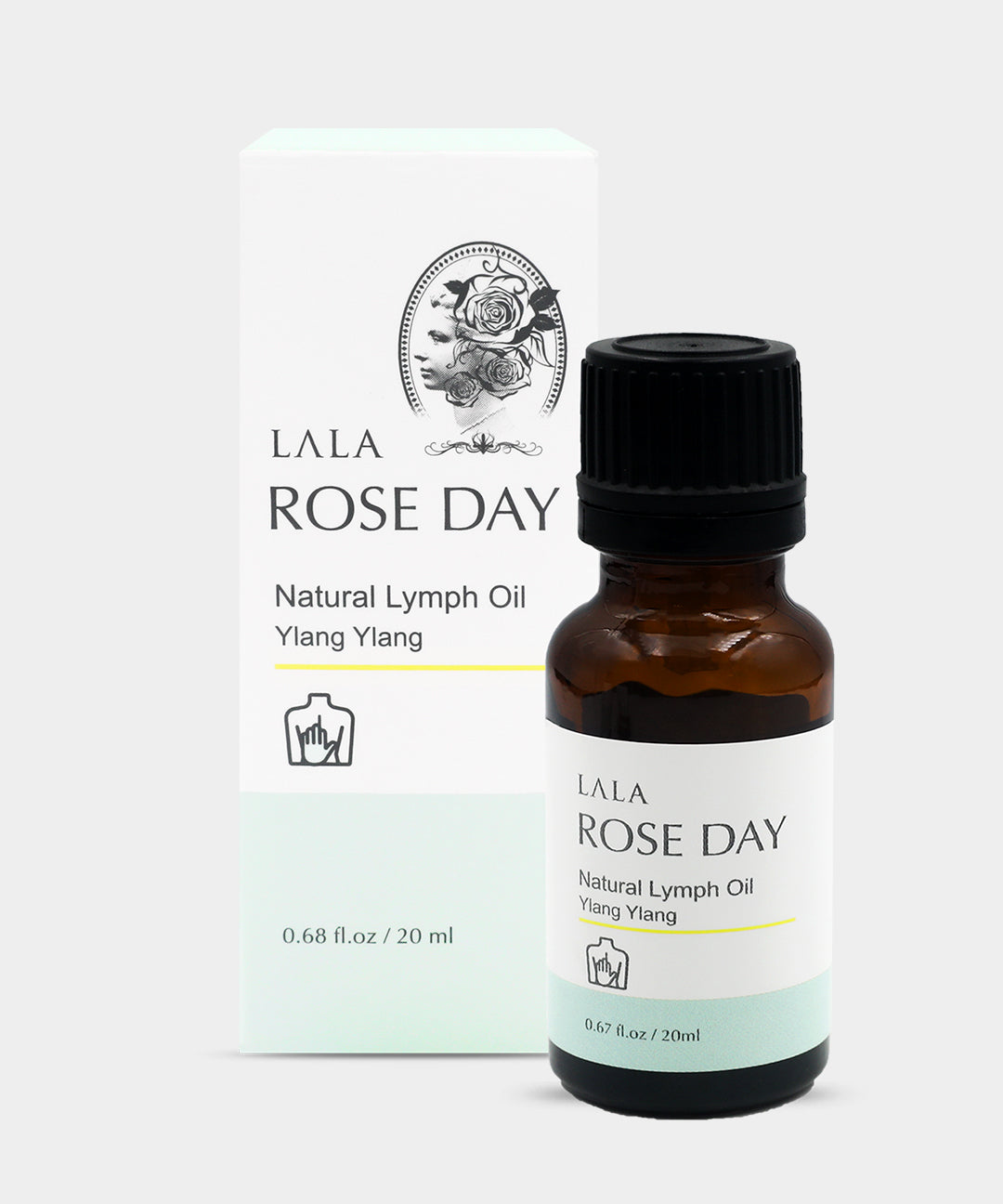 piyonna Lalaroseday Lymphatic Circulation Aroma Massage Oil 20ml Hair Body Care Body Care Body Oil