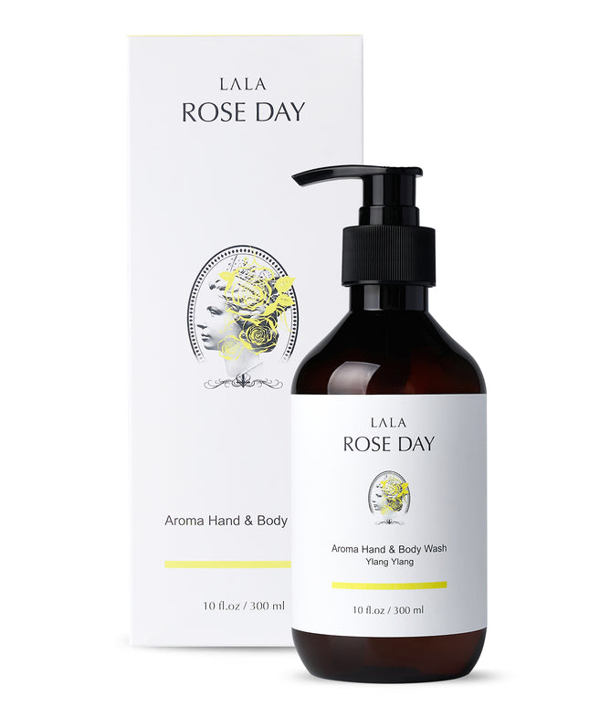 piyonna Lalaroseday Aroma Hand and Body Wash Ylang Ylang 300ml Hair & Body Care Body Care Body Wash