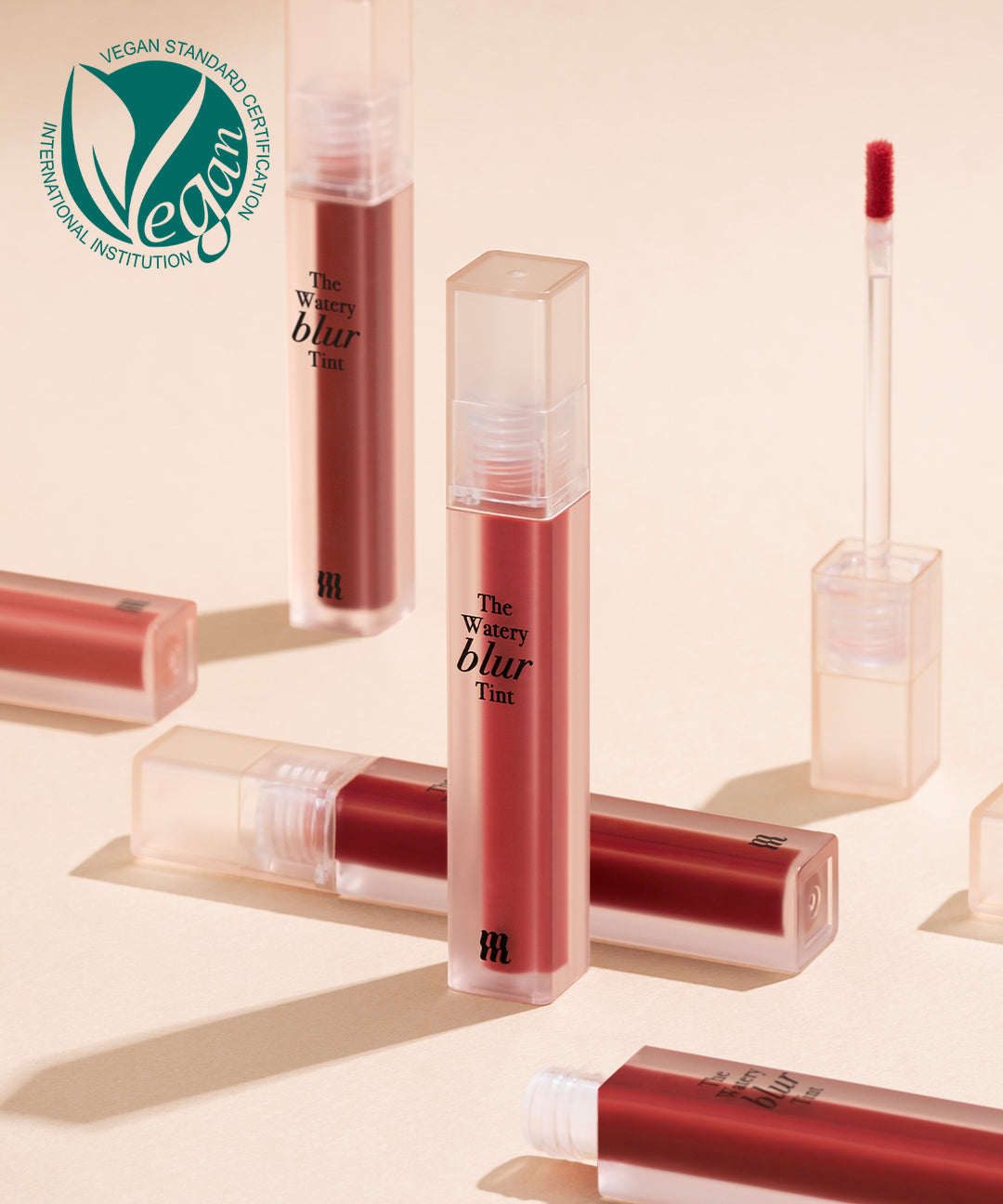 piyonna The Watery Blur Tint (5 Colors) Maquillage Lèvres Encre à lèvres