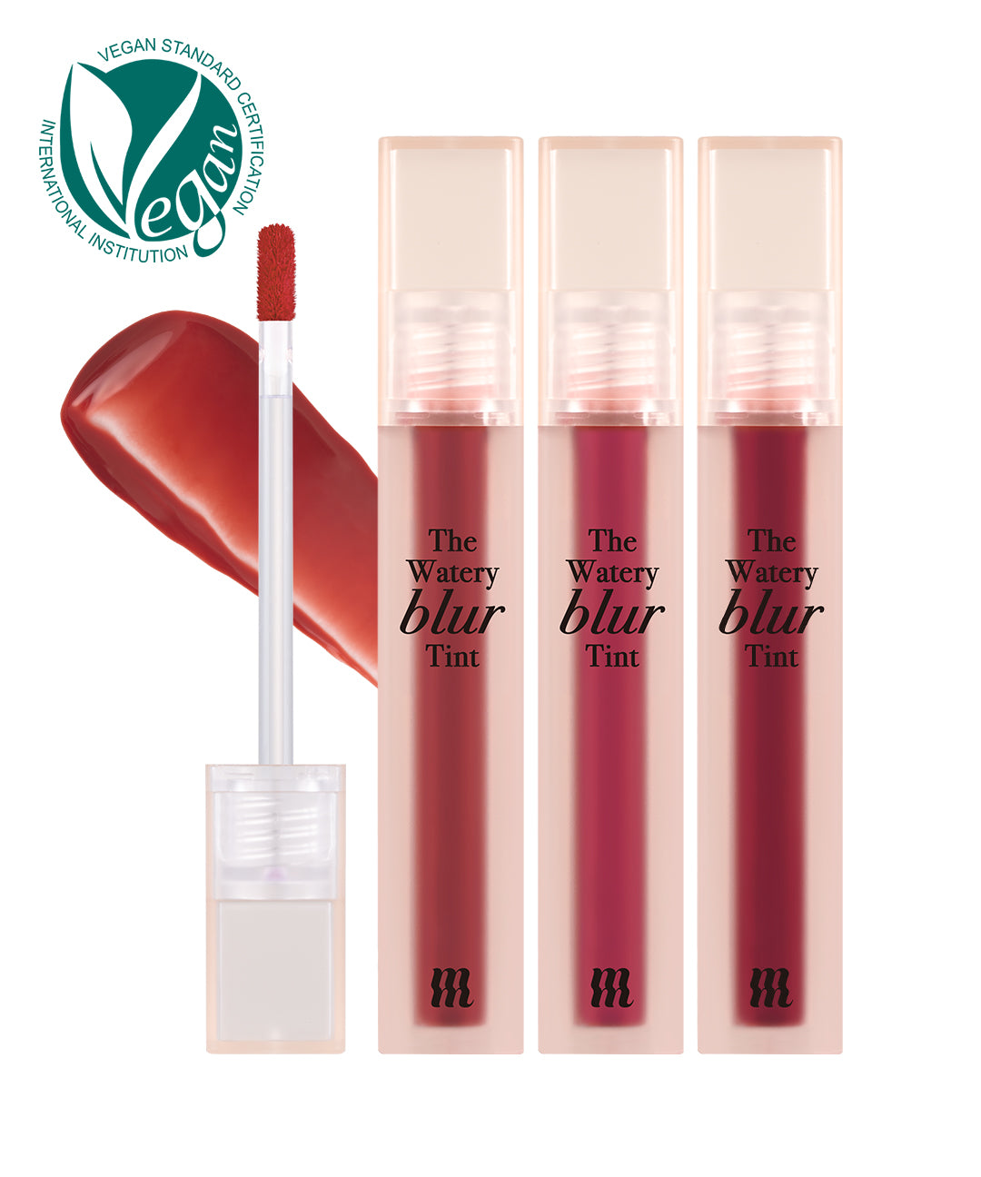 piyonna The Watery Blur Tint (5 Colors) Maquillage Lèvres Encre à lèvres