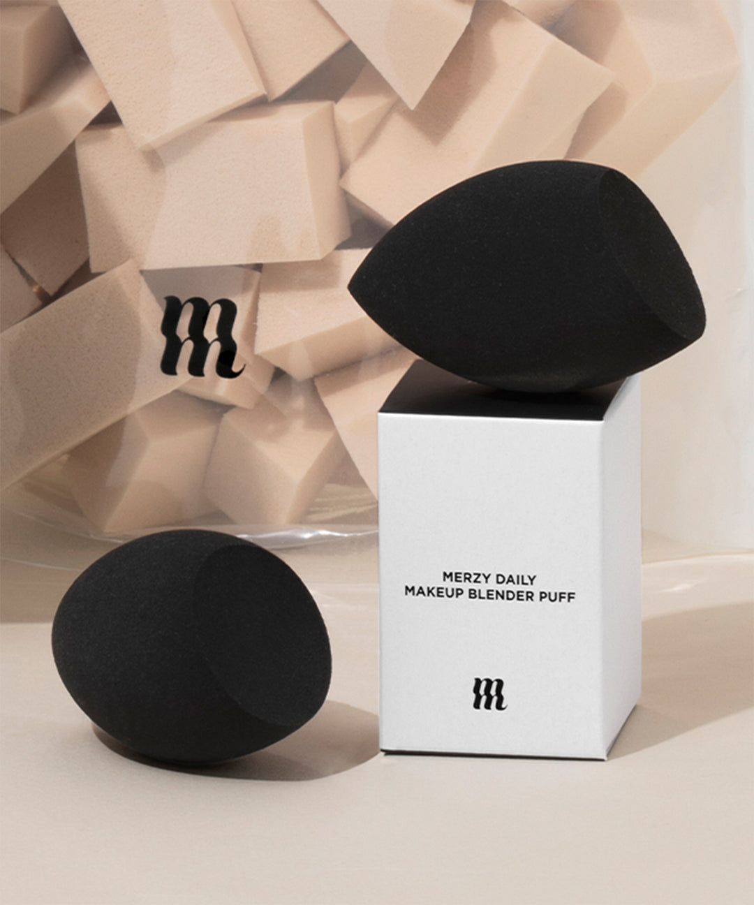piyonna Daily Makeup Blender Puff 1P Makeup Beauty Tools Puff Sponge