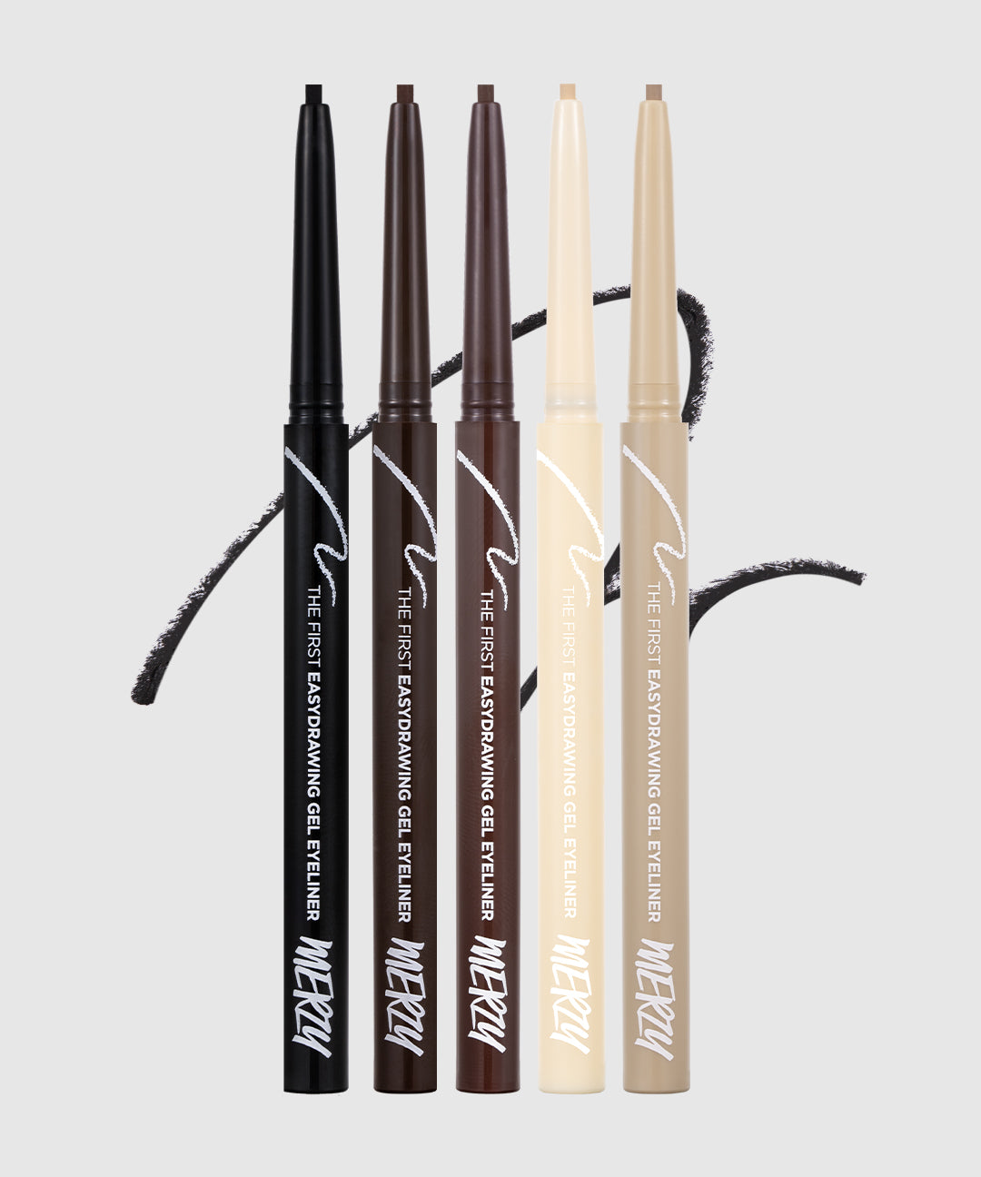 piyonna The First Easy Drawing Eyeliner (5 types) Makeup Eye Makeup Eyeliner
