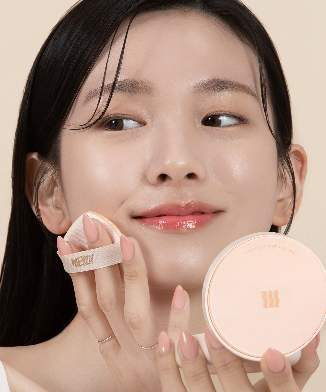 piyonna The Airy Glow Fit Cushion (3 Types) SPF50+ PA+++ Makeup Base Makeup Cushion