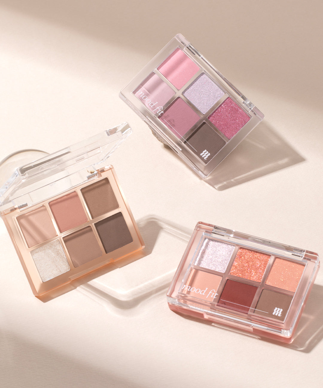 piyonna New Mood Fit Shadow Palette (3 types) Makeup Eye Makeup Eye Shadow