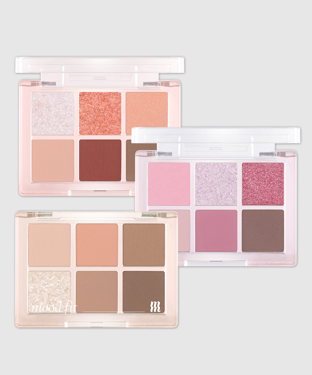 piyonna New Mood Fit Shadow Palette (3 types) Makeup Eye Makeup Eye Shadow