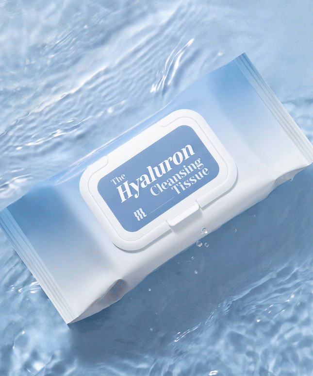 piyonna The Hyaluronic Acid Deep Cleansing Tissue 100 Sheets Soins visage Démaquillage Lingette