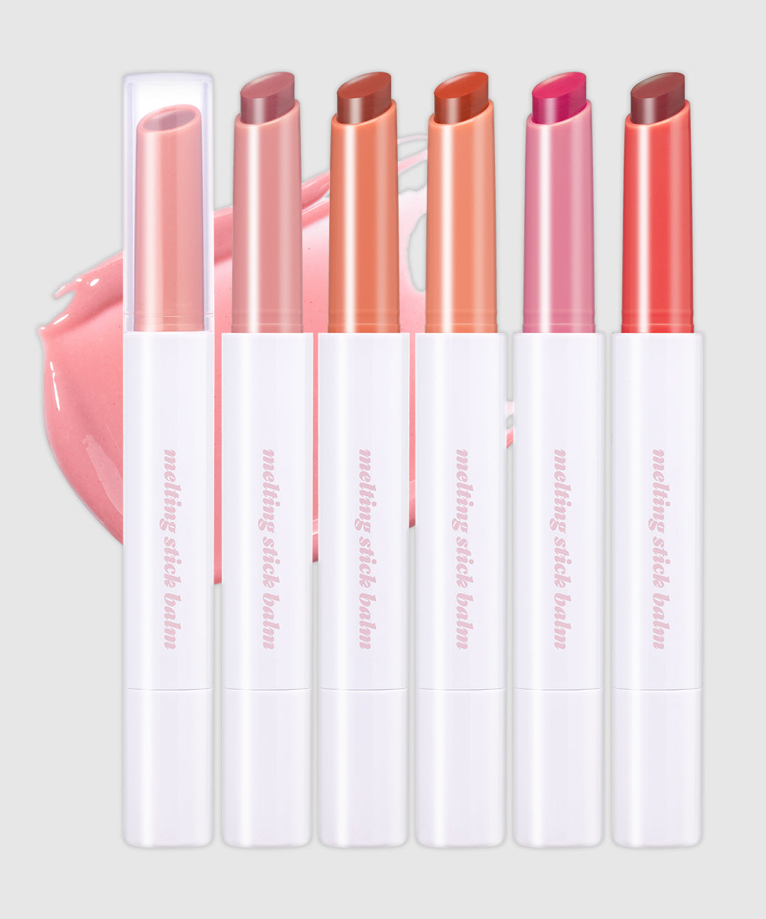 piyonna More Shine Melting Stick Balm (5 Colors) Makeup Lip Makeup Lipstick