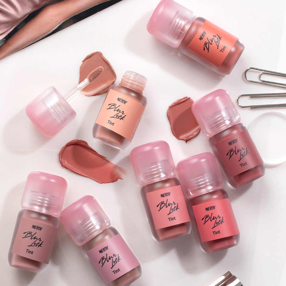 piyonna Blur Lock Tint (7 colors) Maquillage Lèvres Encre à lèvres