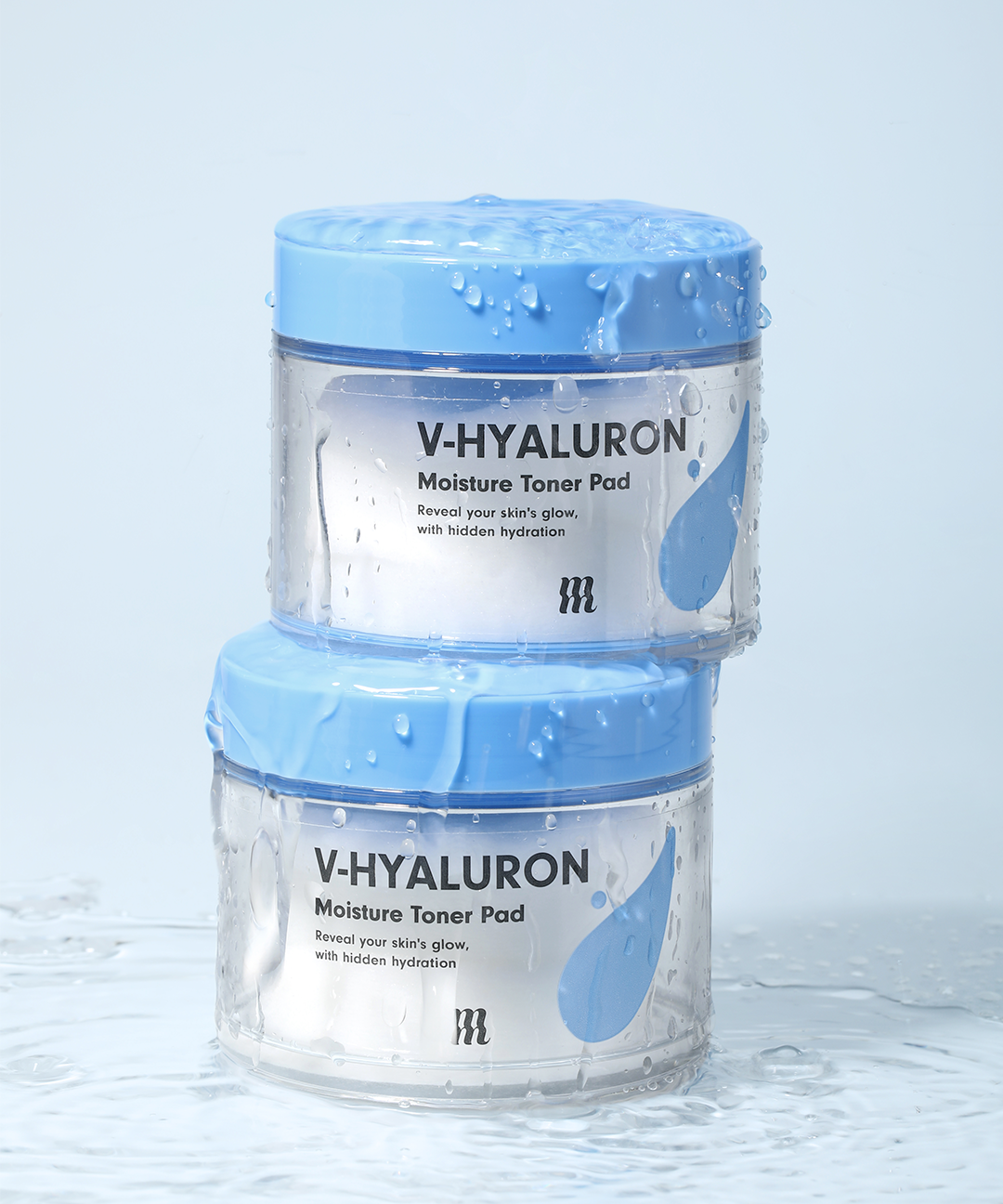 piyonna V Hyaluronic Acid Hydrating Toner Pad 60 Sheets Face Care Toner Toner Pad