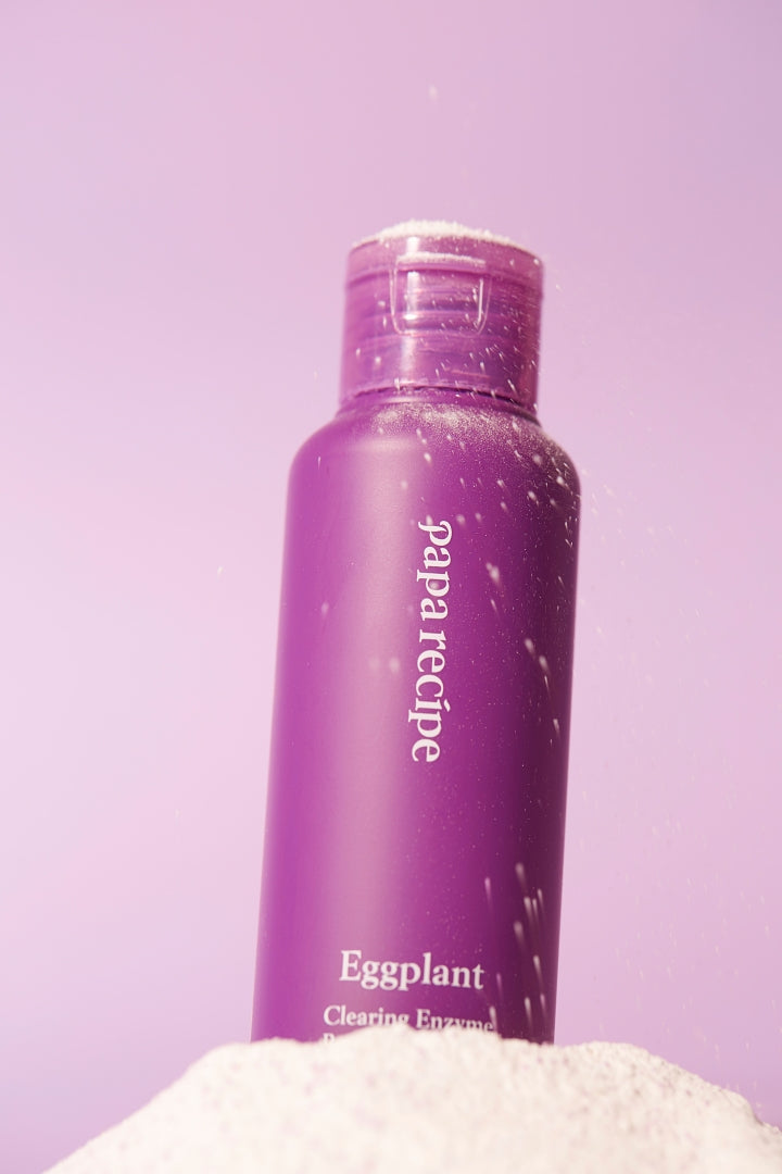 piyonna Eggplant Clearing Enzyme Powder Cleanser 50g Soin de la peau Démaquillage Peeling & Gommage