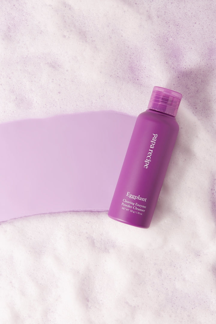 piyonna Eggplant Clearing Enzyme Powder Cleanser 50g Soin de la peau Démaquillage Peeling & Gommage