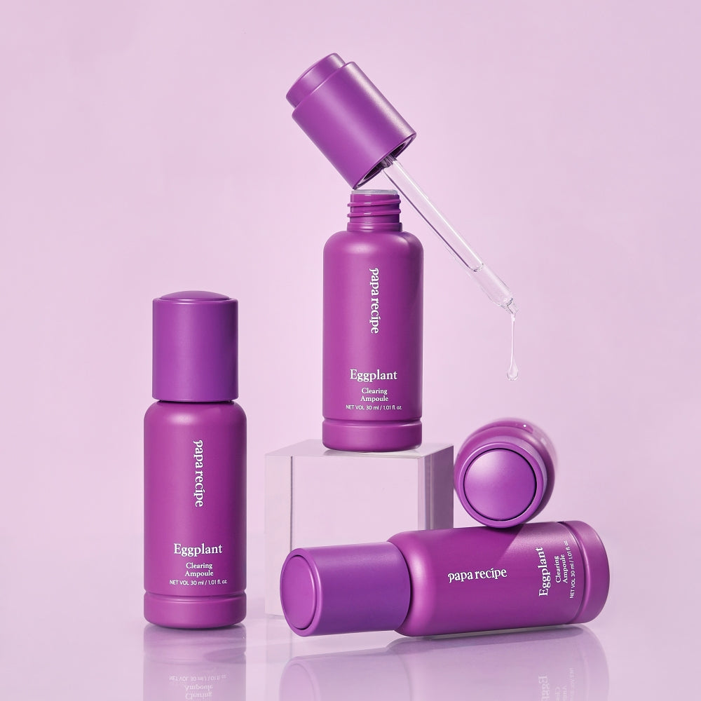piyonna Eggplant Clearing Ampoule 30ml Soin de la peau Lotion Sérum, Essence & Ampoule