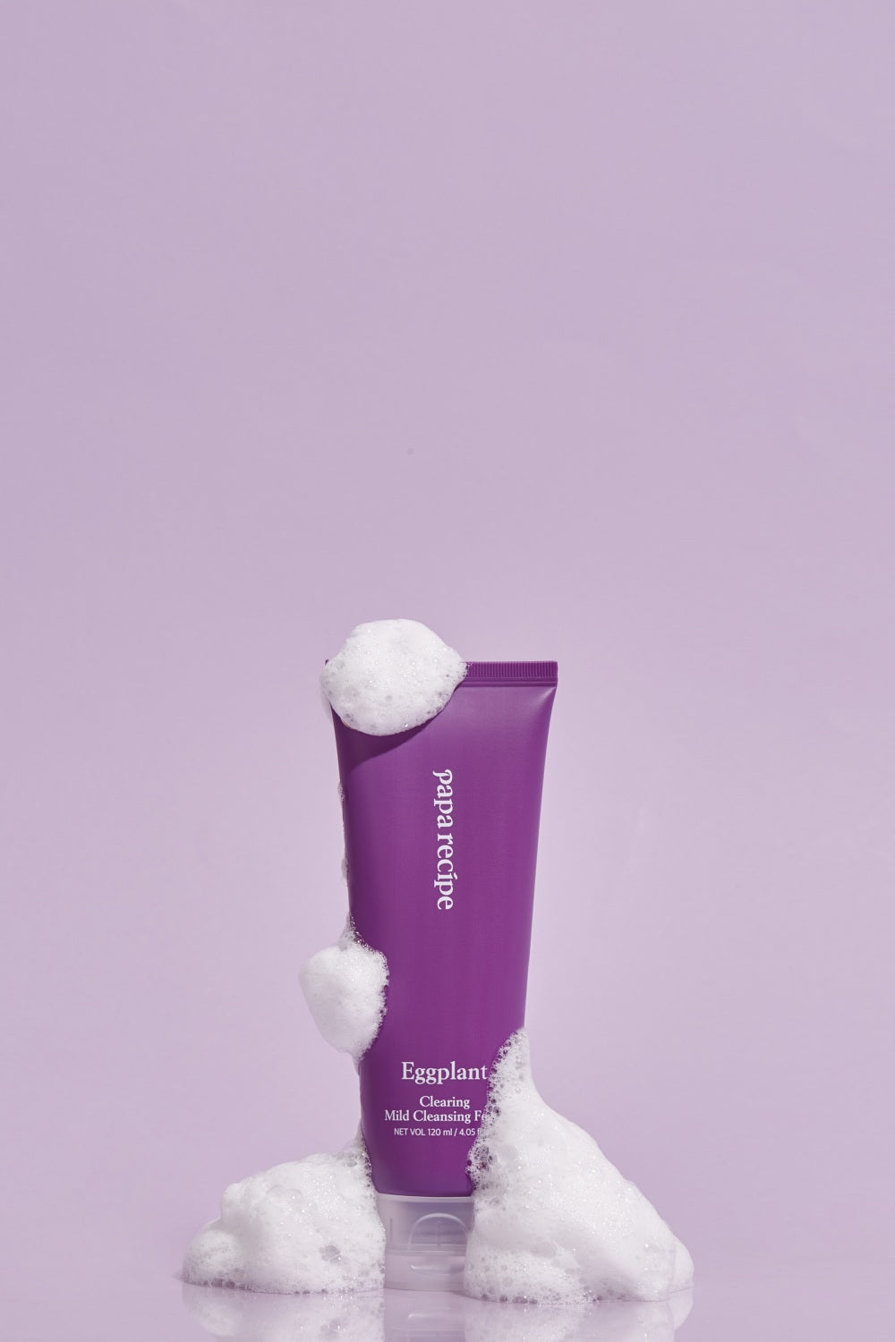 piyonna Eggplant Clearing Mild Cleansing Foam 120ml Soin de la peau Démaquillage Mousse & Gel nettoyant