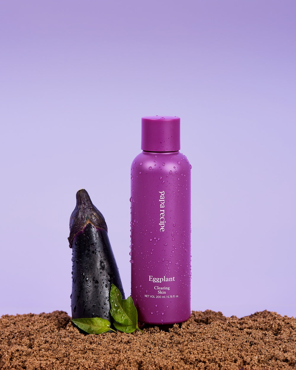 piyonna Eggplant Clearing Skin 200ml Soin de la peau Lotion tonique Lotion tonique