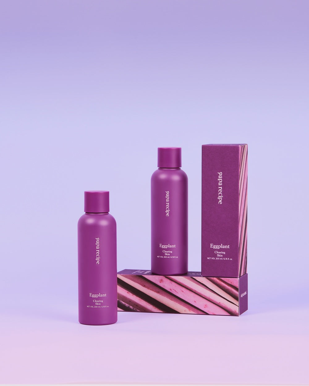 piyonna Eggplant Clearing Skin 200ml Soin de la peau Lotion tonique Lotion tonique