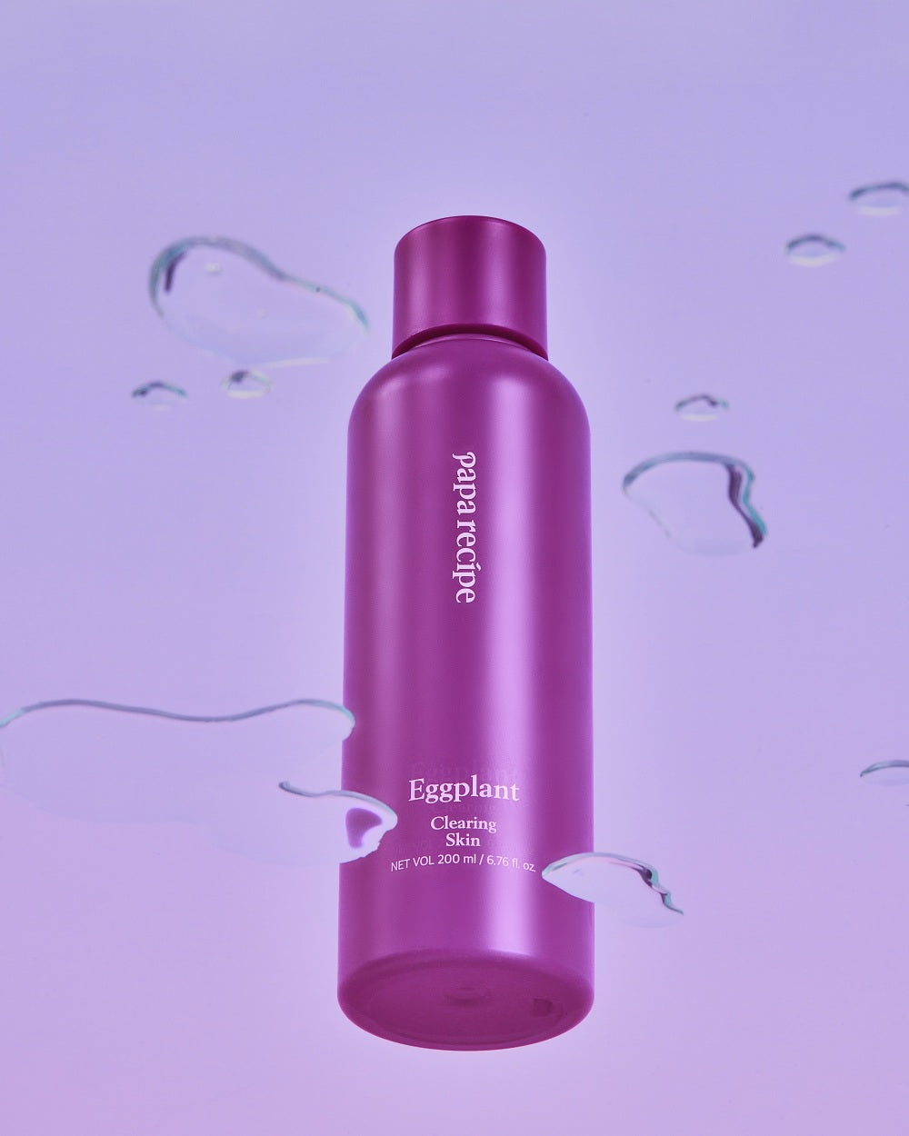 piyonna Eggplant Clearing Skin 200ml Soin de la peau Lotion tonique Lotion tonique