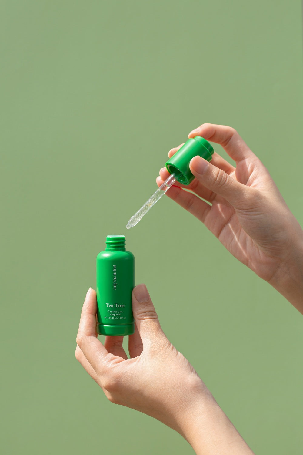 piyonna Tea Tree Control Cica Ampoule 30ml Soin de la peau Lotion Sérum, Essence & Ampoule