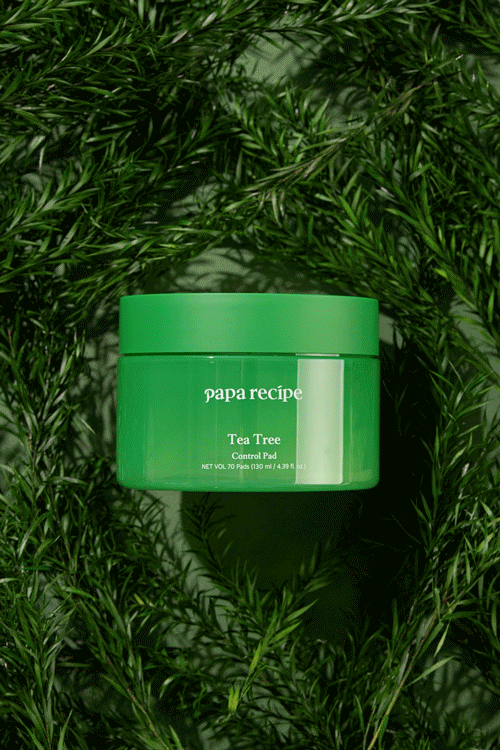 piyonna Tea Tree Control Pad 70pcs Soin de la peau Lotion tonique Pads tonifiants