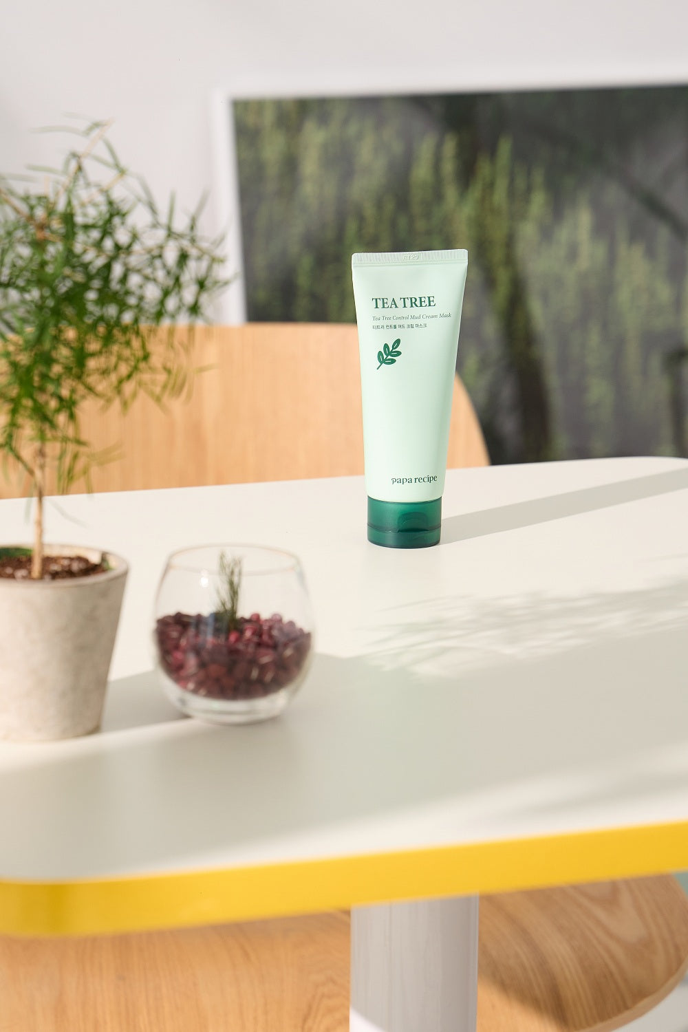 piyonna Tea Tree Control Mud Cream Mask 100ml Soin de la peau Masque Masque à rincer