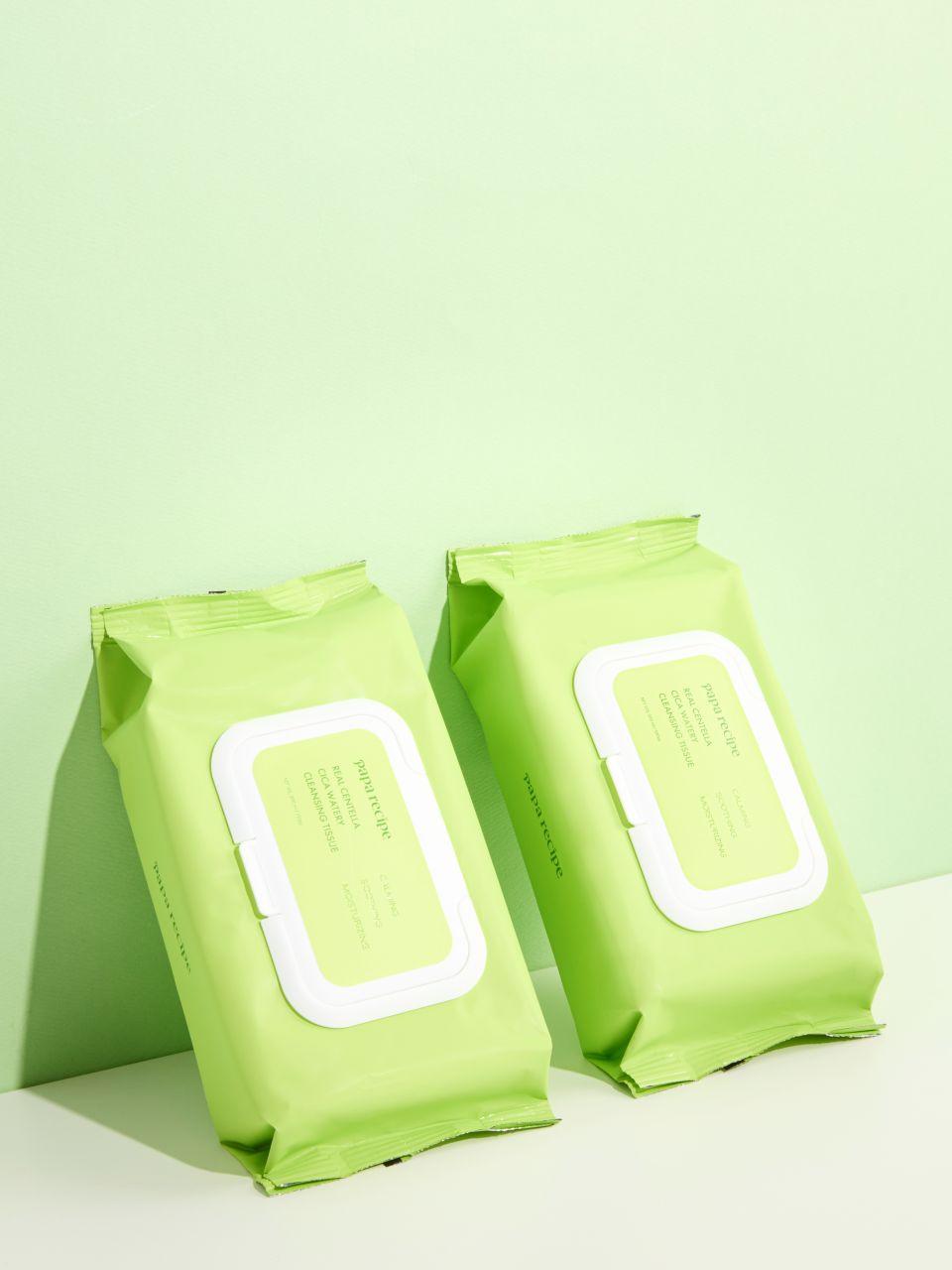 piyonna Real Centella Cica Watery Cleansing Tissue 100pcs Soin de la peau Démaquillage Lingette & Pad démaquillant