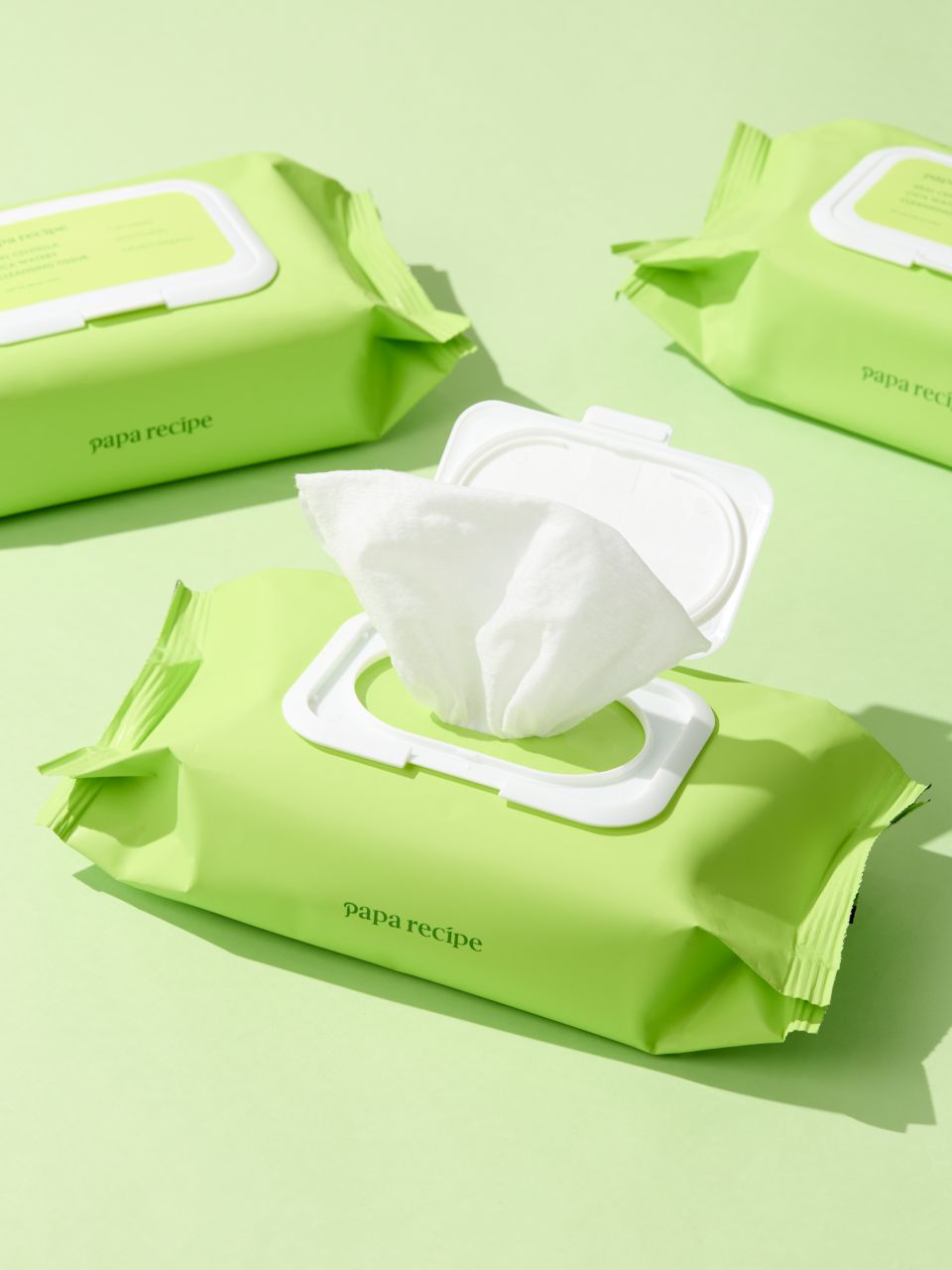 piyonna Real Centella Cica Watery Cleansing Tissue 100pcs Soin de la peau Démaquillage Lingette & Pad démaquillant