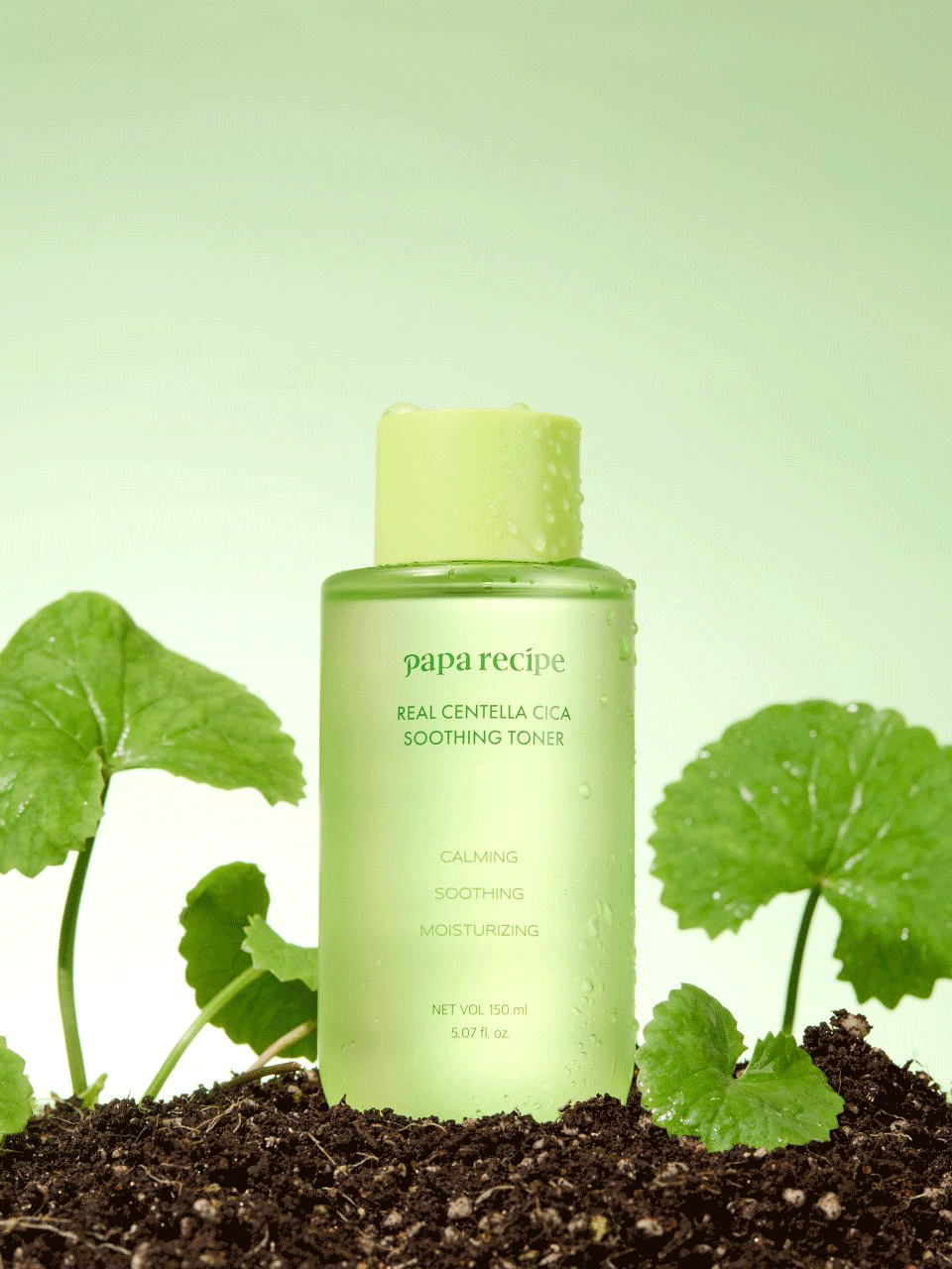 piyonna Real Centella Cica Soothing Toner 150ml Soin de la peau Lotion tonique Lotion tonique
