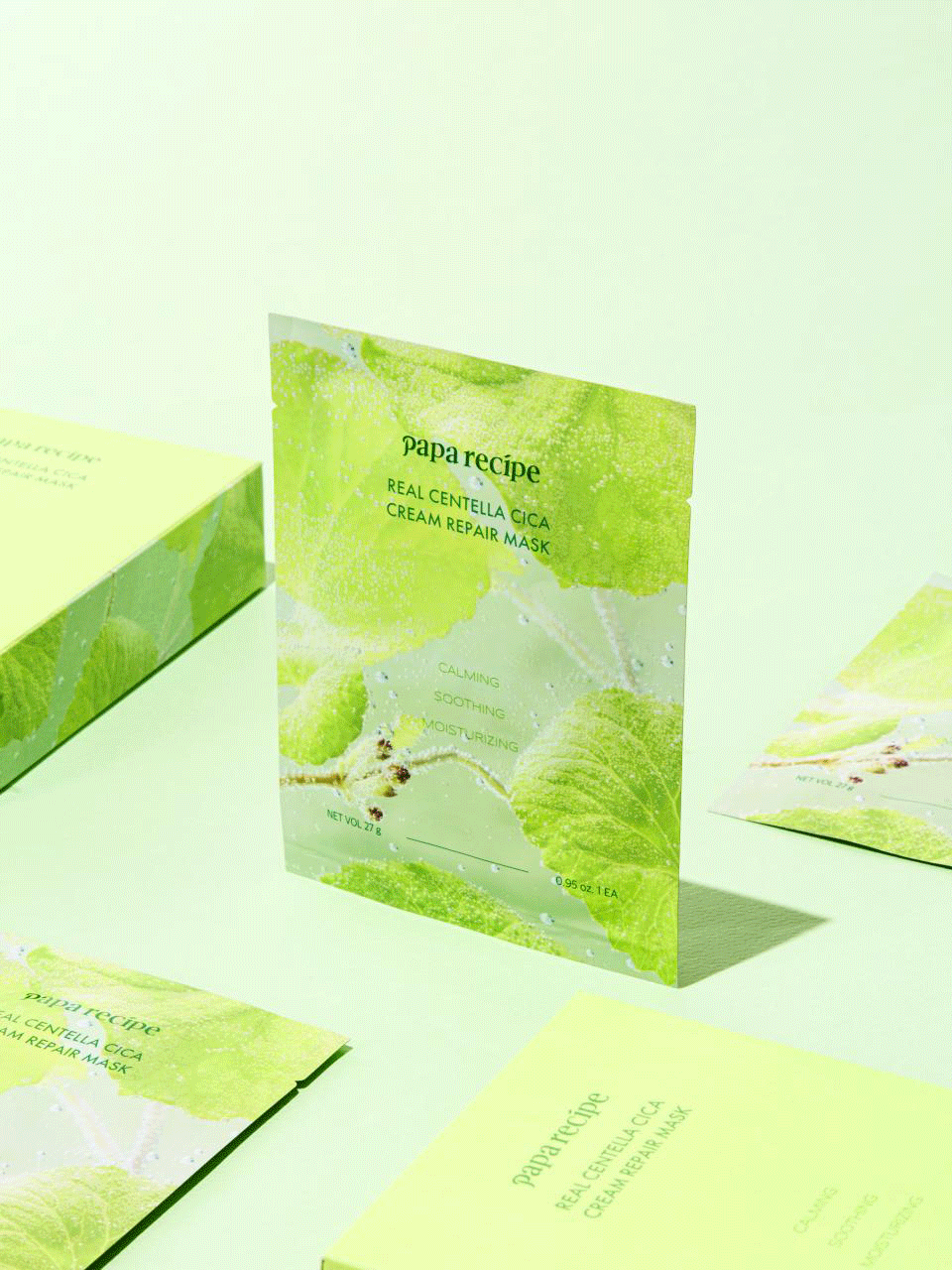 piyonna Real Centella Cica Cream Repair Mask 10pcs Soin de la peau Masque Masque visage