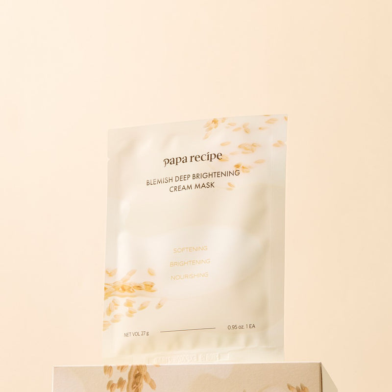piyonna NEW Blemish Deep Brightening Cream Mask 10pcs Face Mask Sheet Mask