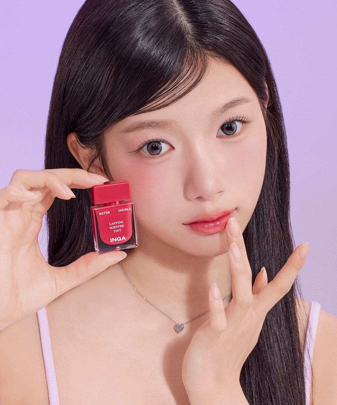 piyonna Water Double Lasting Scented Tint 8color Maquillage Lèvres Encre à lèvres