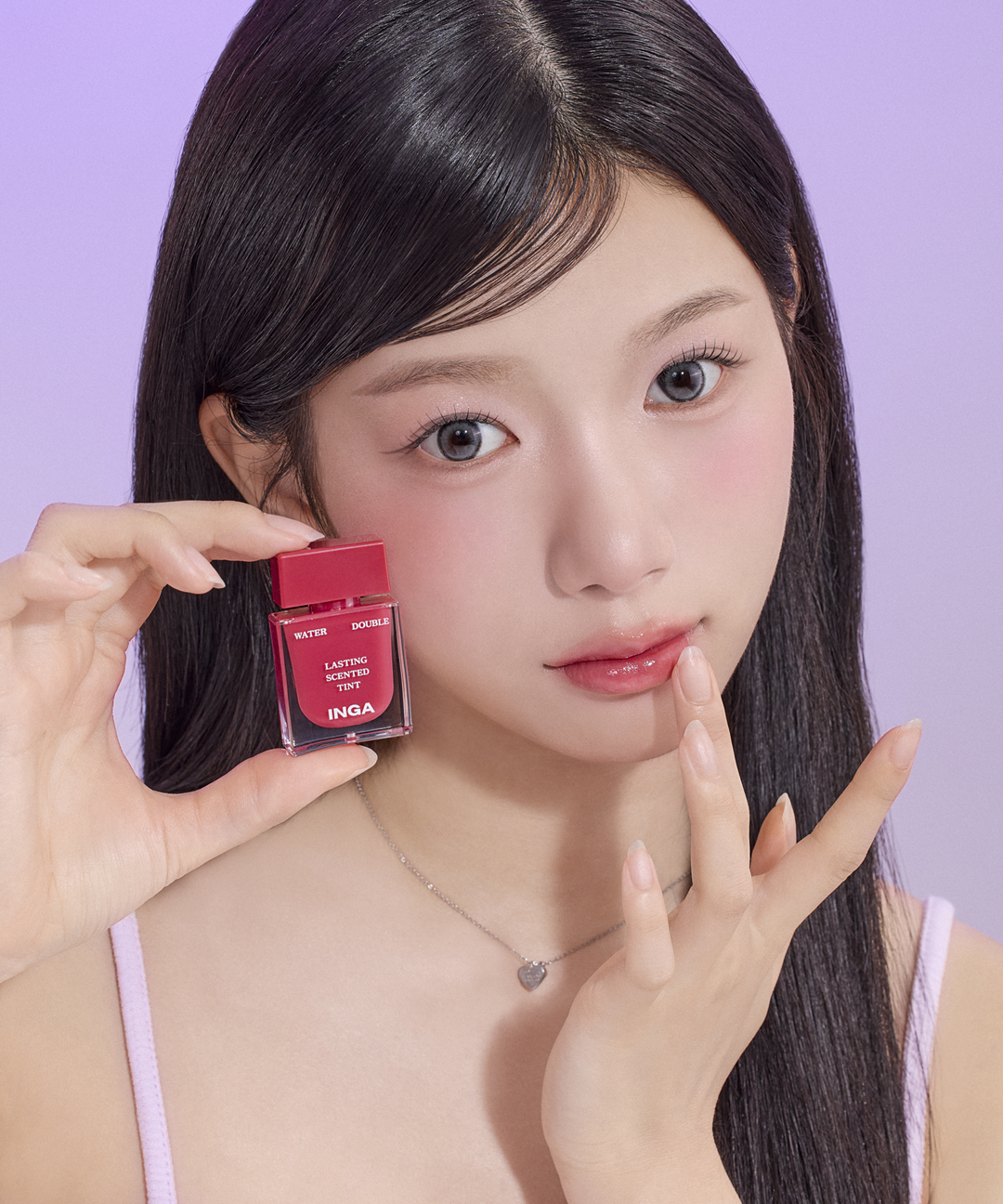 piyonna Water Double Lasting Scented Tint 8color Maquillage Lèvres Encre à lèvres
