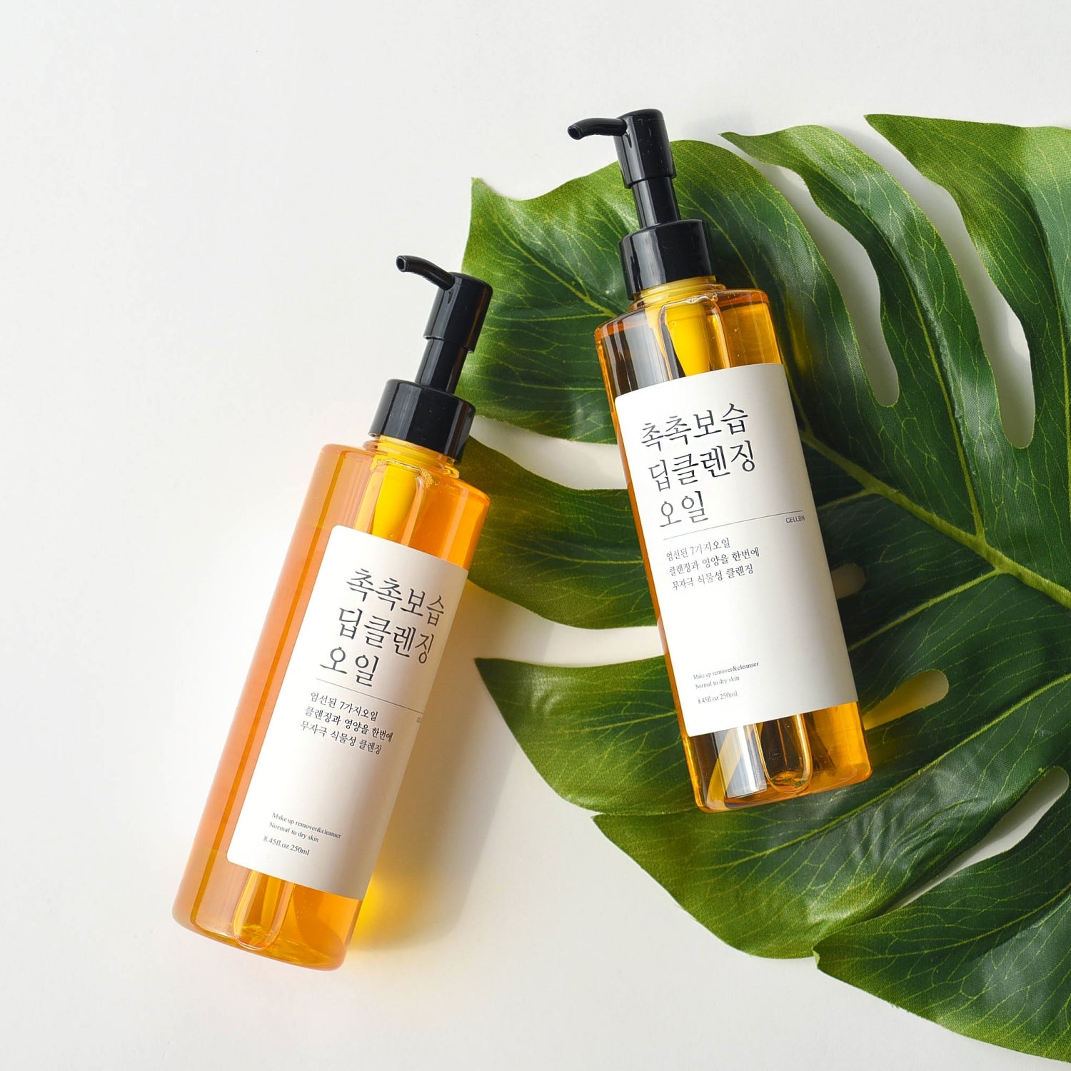 piyonna Moisturizing Deep Cleansing Oil 250ml Soin de la peau Démaquillage Eau démaquillante