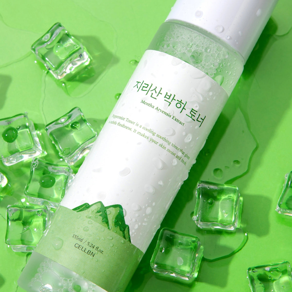piyonna Jirisan Mint Toner 155ml Soin de la peau Lotion tonique Lotion tonique