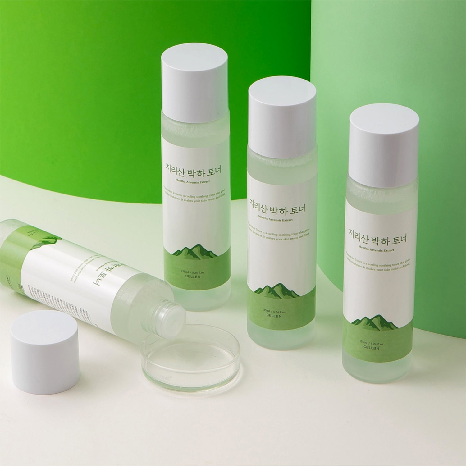 piyonna Jirisan Mint Toner 155ml Soin de la peau Lotion tonique Lotion tonique